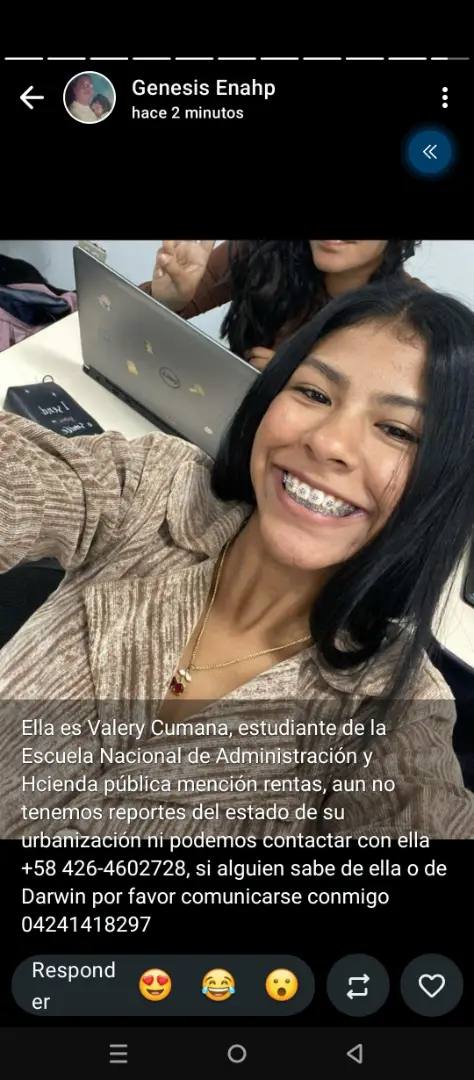 Foto de Valery Cumana Ruiz