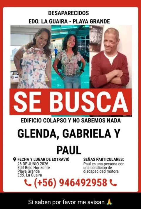 Foto de Glenda, Gabriela y Paul Sosa