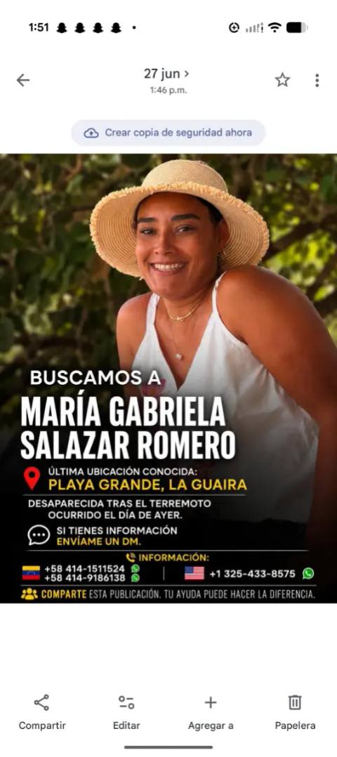 Foto de María Gabriela Salazar Romero