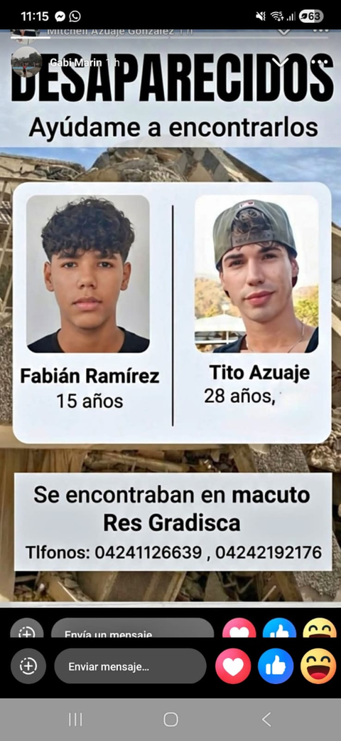 Foto de Fabián y Tito Ramírez y Azuaje