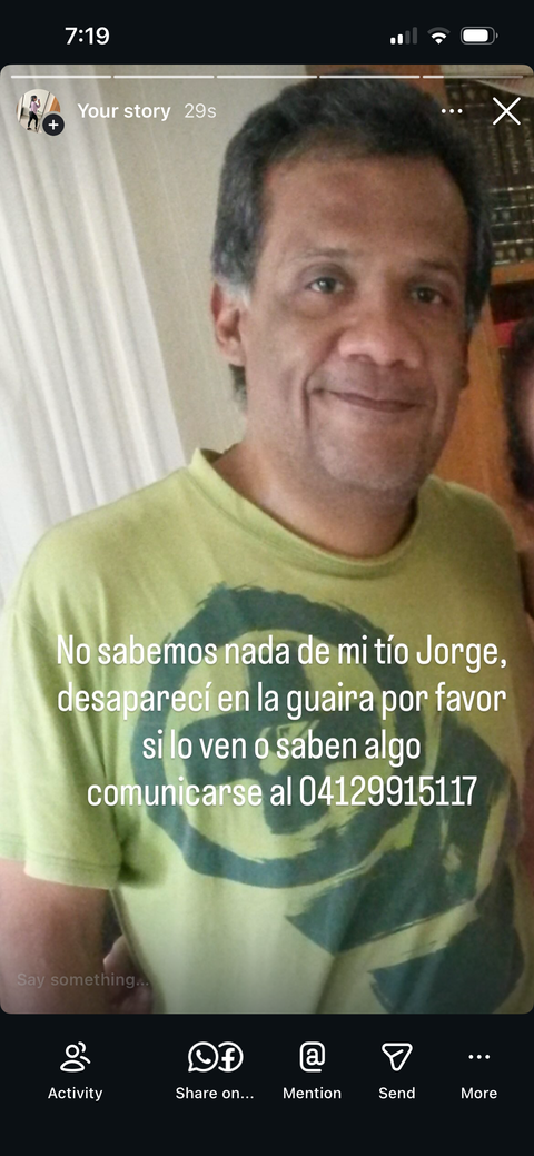 Foto de Jorge Luis González Rivas