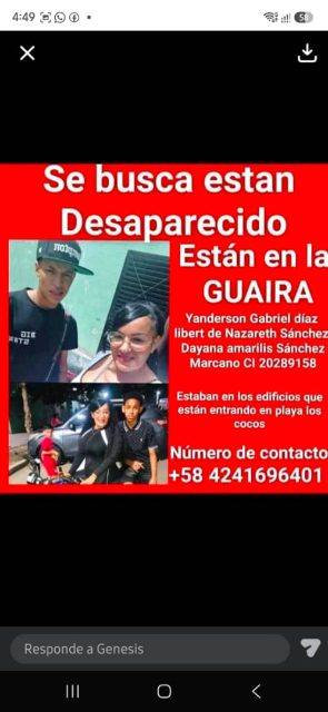 Foto de Yenderson Gabriel Diaz Líber de Nasaret Sánchez Rayana Amarilla Sánchez Marcando