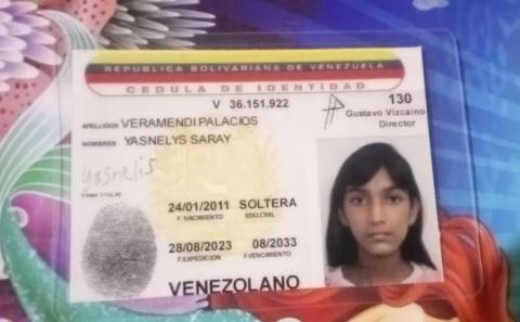 Foto de Yasnelys Saray Veramide Palacio