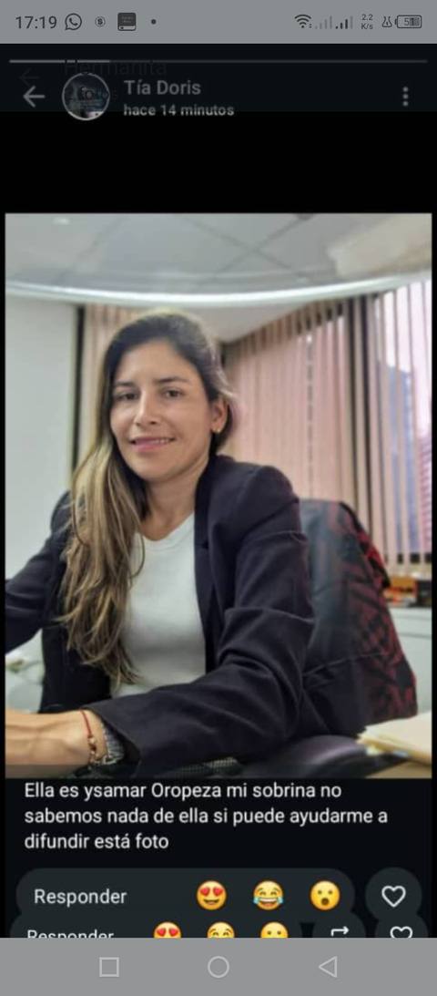 Foto de Ysamar  Oropeza Oropeza