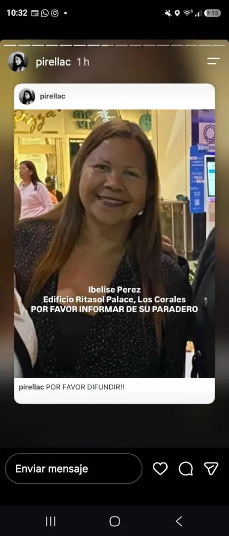 Foto de Ibelise del valle Pirela perez