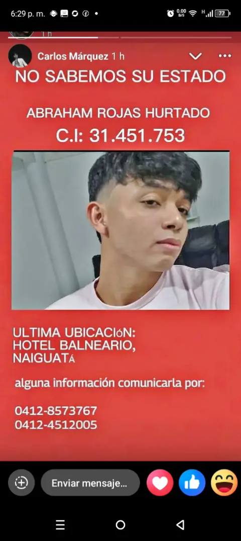 Foto de Abraham Rojas Hurtado