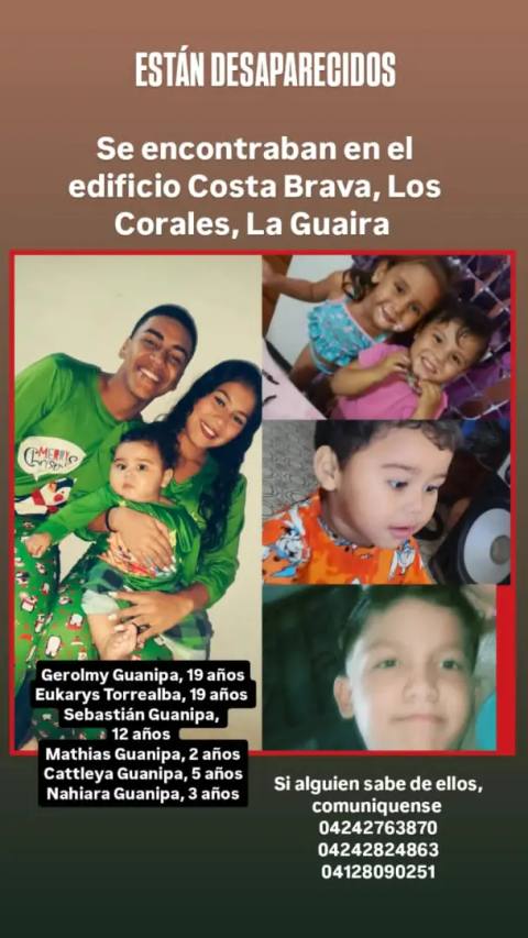 Foto de Gerolmy Guanipa, Eukarys Torrealba, Mathias Guanipa, Cattleya Guanipa, Nahiara Guanipa, Sebastián Guanipa Guanipa Ortiz