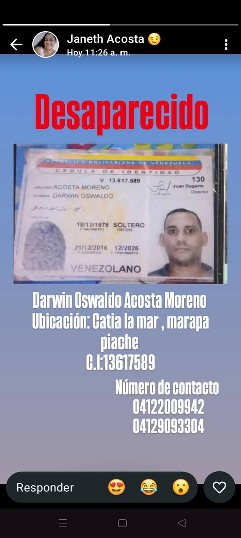 Foto de Darwin Acosta