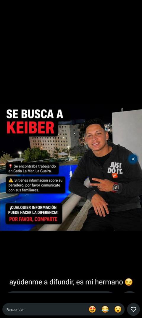Foto de Keiver José González arocha