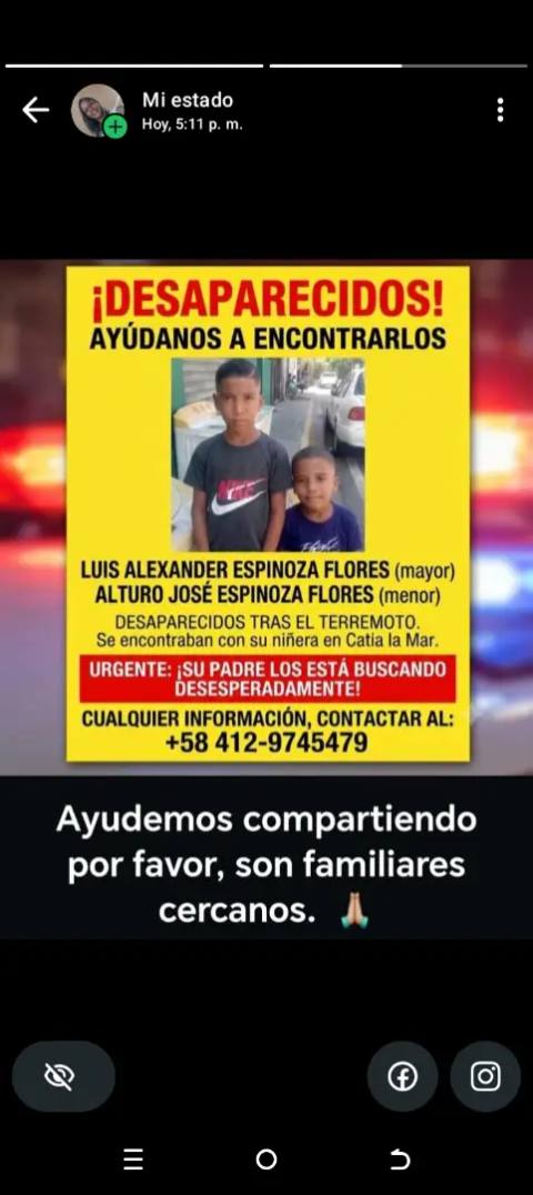 Foto de Luis Alexander y Arturo José Espinoza Fores