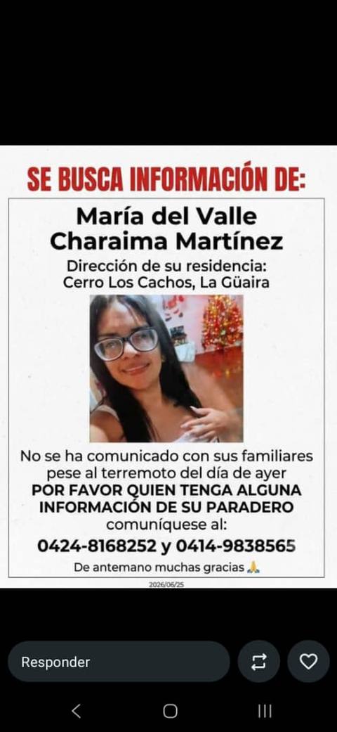 Foto de Maria del valle Charaima martinez