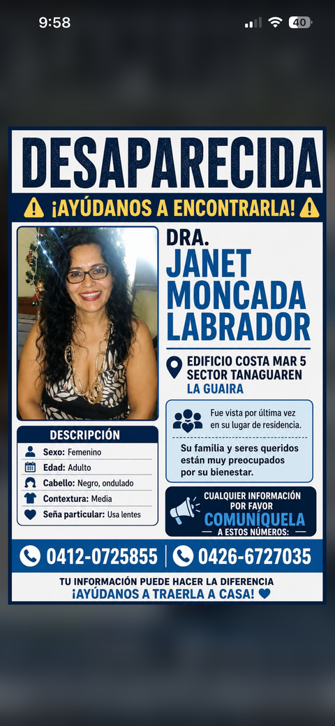 Foto de Janet Moncada Labrador