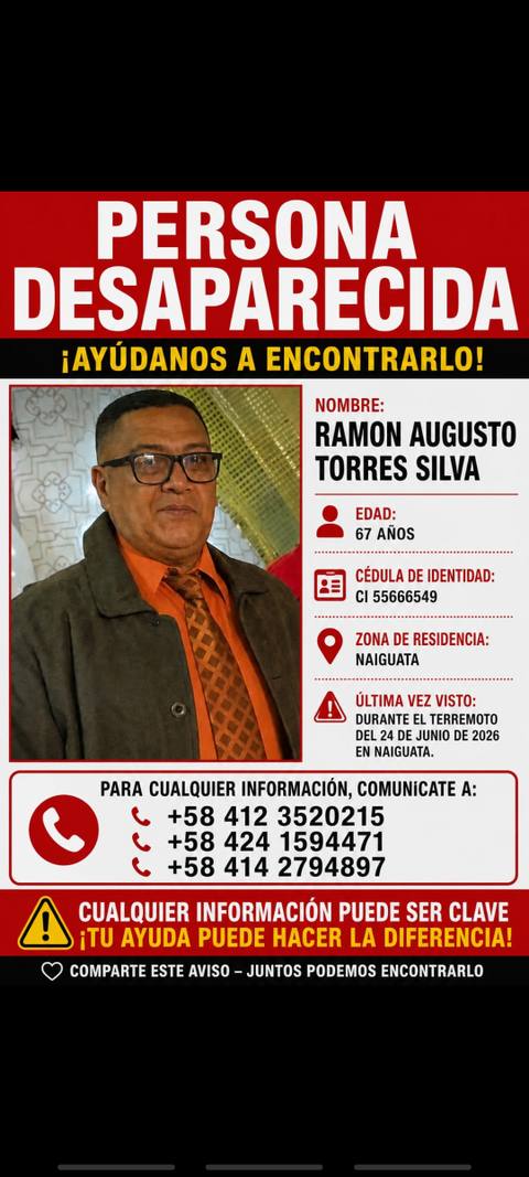 Foto de Ramón Gustavo Torres Silva