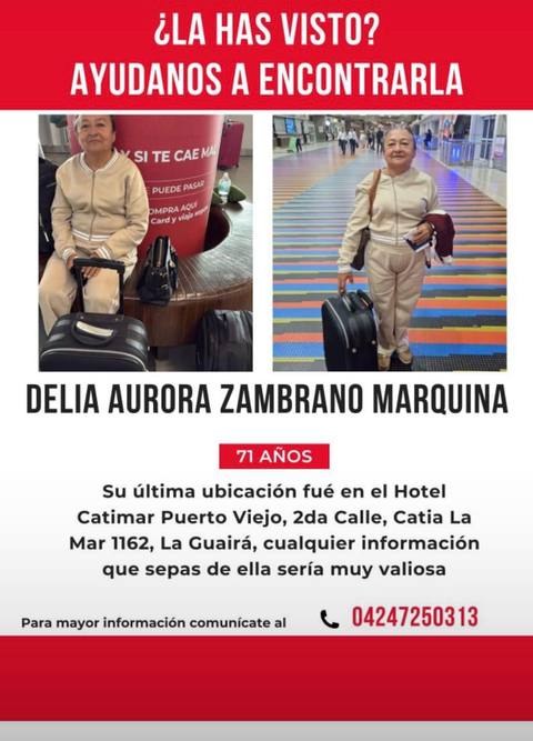 Foto de Delia Aurora Zambrano Marquina