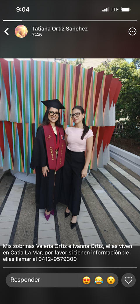 Foto de Valeria y Ivanna Ortiz Maniscalco