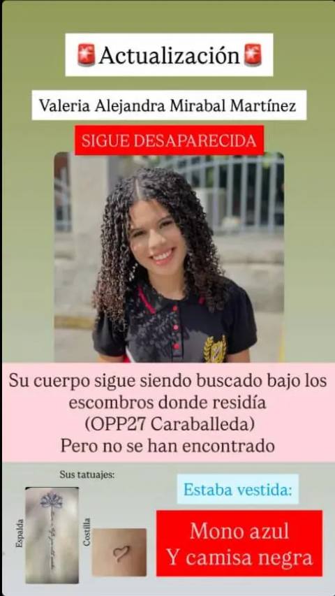Foto de Valeria Alejandra Mirabal Martínez