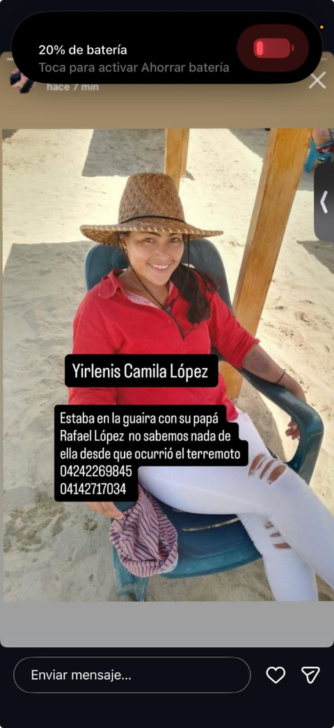 Foto de Yirlennys del carmen López rojas