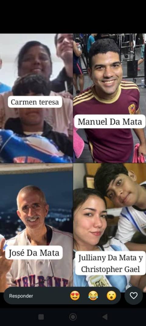 Foto de Familia Da Mata Henríquez