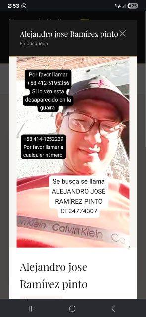 Foto de Alejandro Jose Ramirez Pinto
