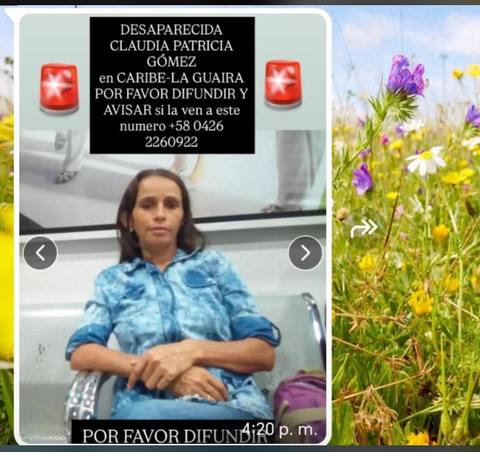 Foto de Claudia Patricia Gómez