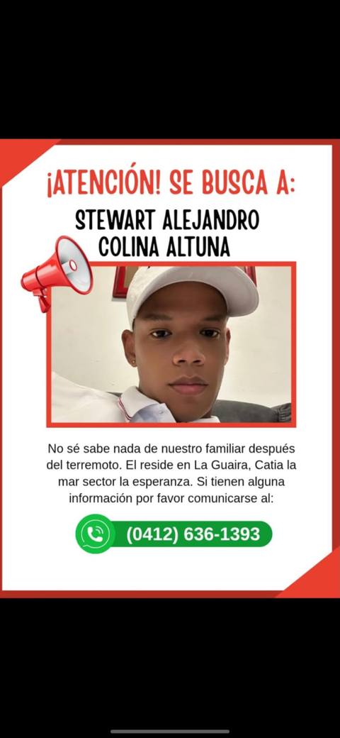 Foto de Stewart Alejandro Colina Altuna