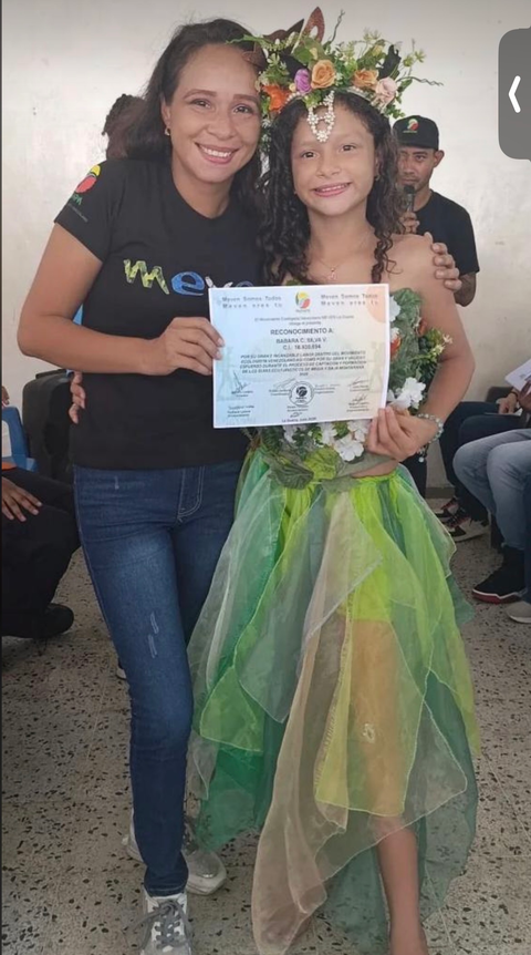 Foto de Bárbara y katara Silva