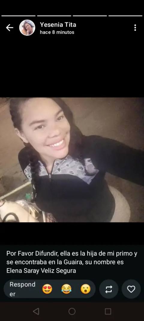 Foto de Elena saray Veliz segura