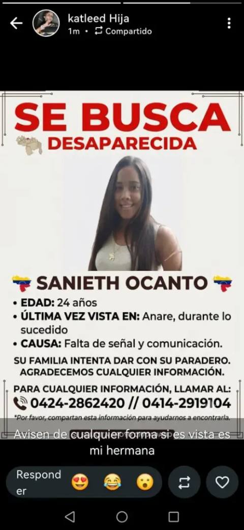 Foto de Sanieth Ocanto