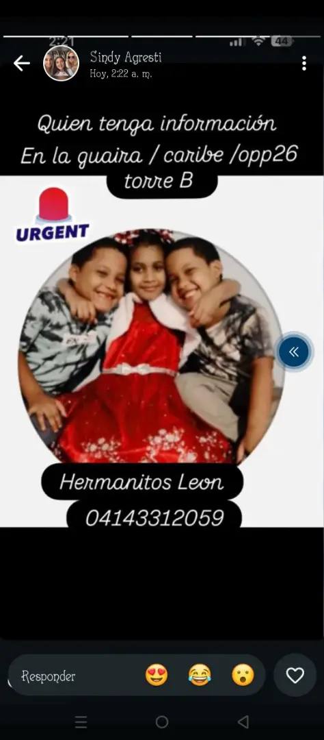 Foto de Hermanos, Stefania, Abraham, Emmanuel Leon