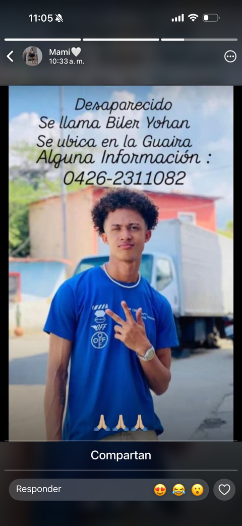 Foto de Biler Yohan moya