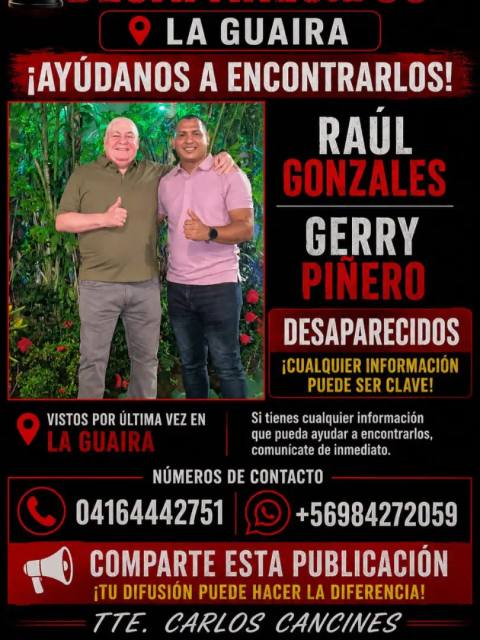 Foto de Gerry Piñero Raul Gonzales