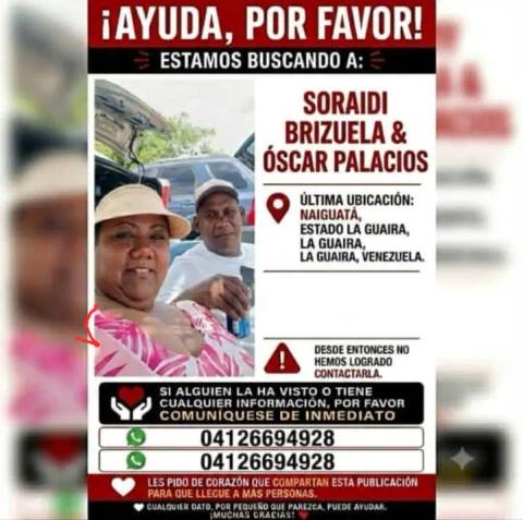 Foto de Soraidi y Oscar Brizuela y palacios