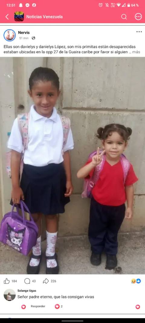 Foto de Danielys, y Davielys López Rodríguez