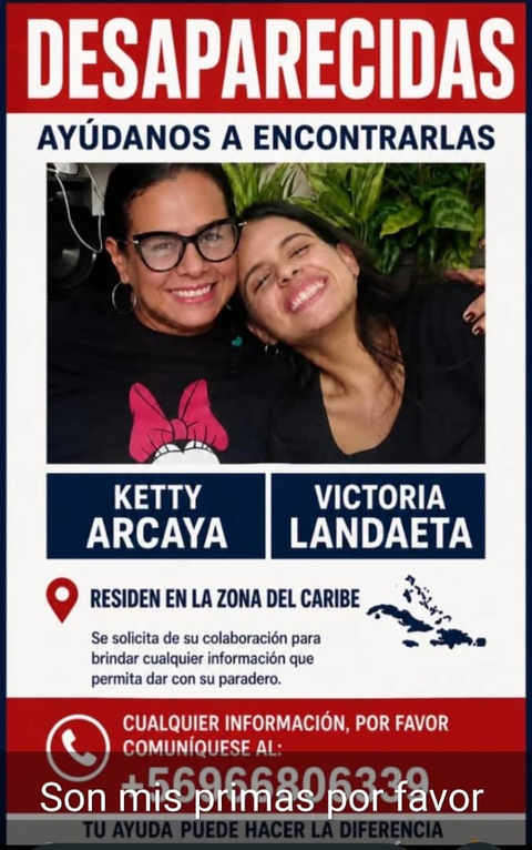 Foto de Ketty arcaya y vicoria landaeta bischoff