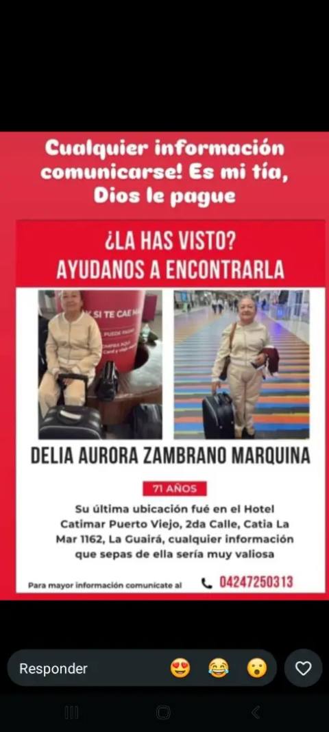 Foto de Delia Aurora Zambrano Marquina