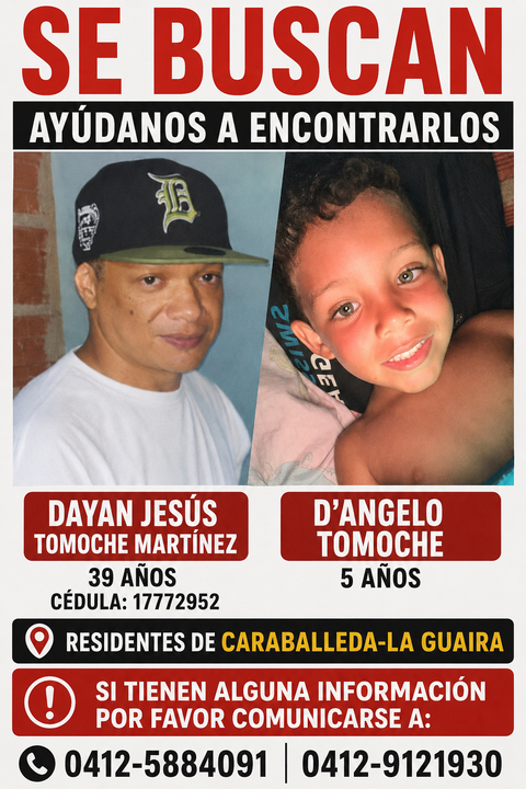 Foto de Dayan Jesús Tomoche Martínez