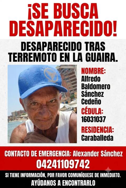 Foto de Alfredo Baldomero Sánchez Cedeño