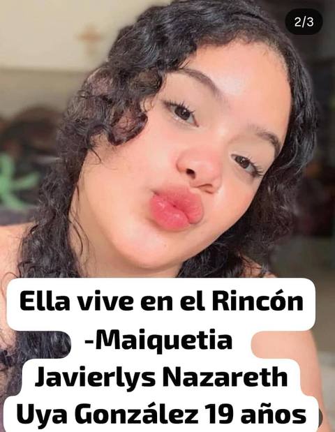 Foto de Javierlys Nazareth Uya Gonzalez