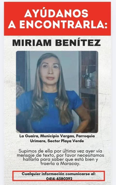 Foto de Miriam Benítez
