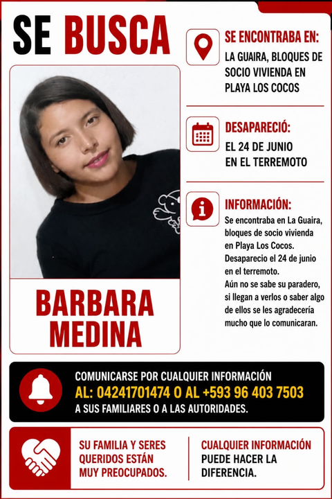 Foto de Bárbara Medina Castro