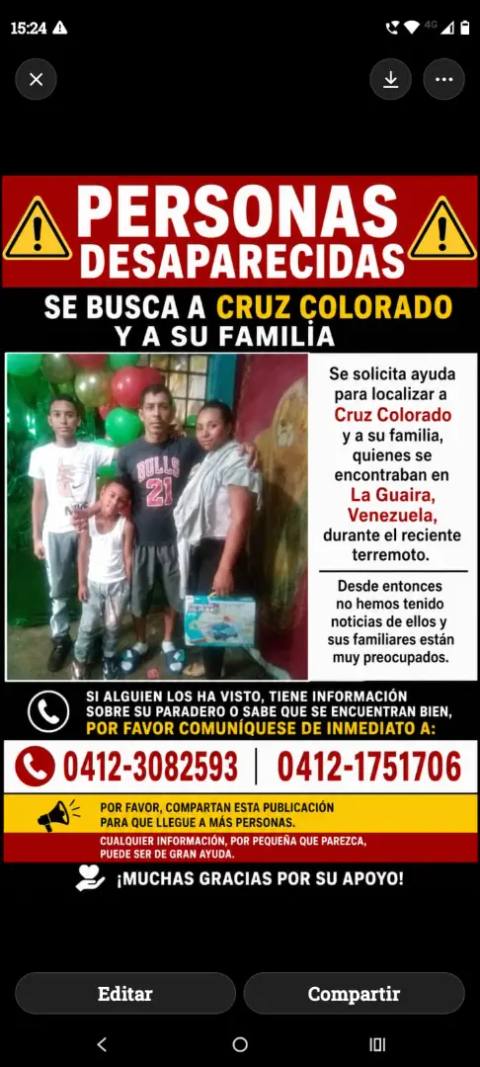 Foto de Cruz lorenzo Colorado yrigoyes