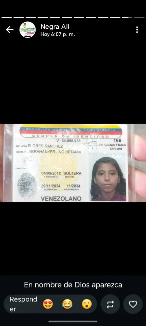 Foto de Abrahanyerling Betania Flores Sánchez