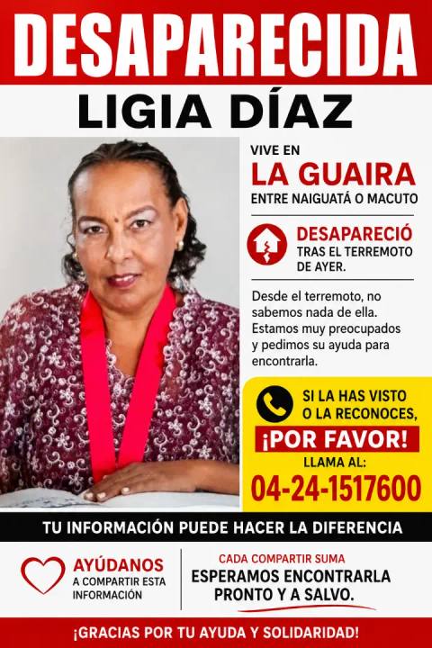 Foto de Ligia Coromoto Díaz Montes