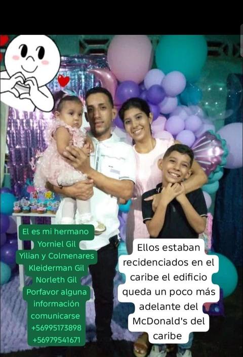 Foto de Yoniel yilianny kleiderman norlenth Gil colmenar