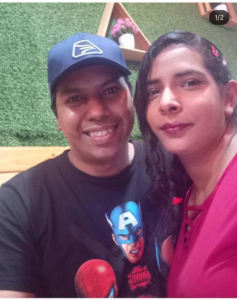 Foto de Nelson Aguilera y Elizabeth Fagundez Marcia Guerrero
