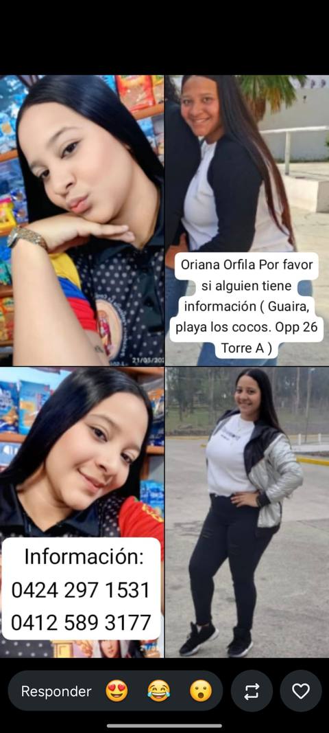Foto de Oriana Yaneska Orfila Bolivar