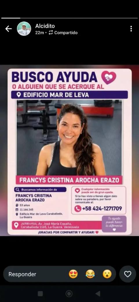 Foto de Francis Cristina Arocha Erazo