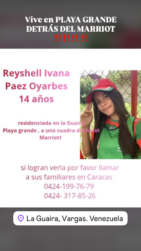 Foto de Reyshell Ivanna Páez Oyarbes