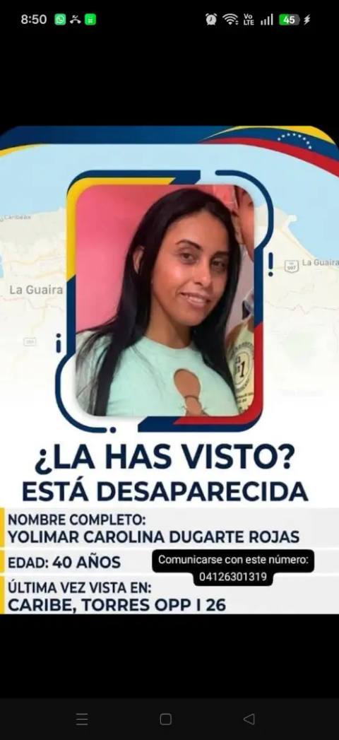 Foto de YOLIMAR CAROLINA DUGARTE  ROJAS