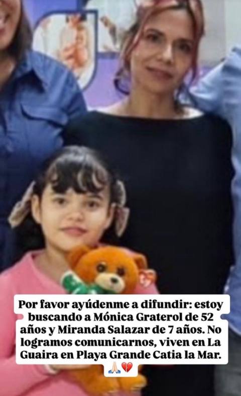 Foto de Mónica Graterol y Miranda Salazar Mónica Fabiola Graterol Delgado